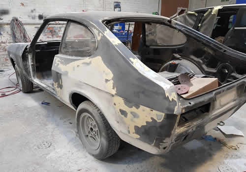 car body repairs ford capri