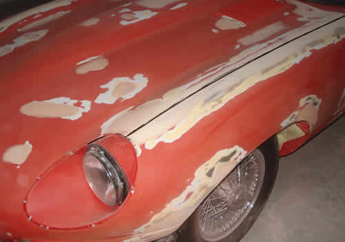 car body repairs e-type jag