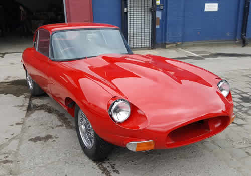 car body repairs e-type jag