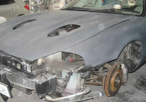 car body repairs jaguar xjs